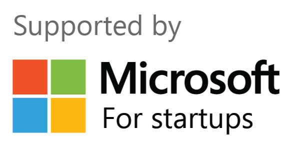 Microsoft for startups supported by Microsoft